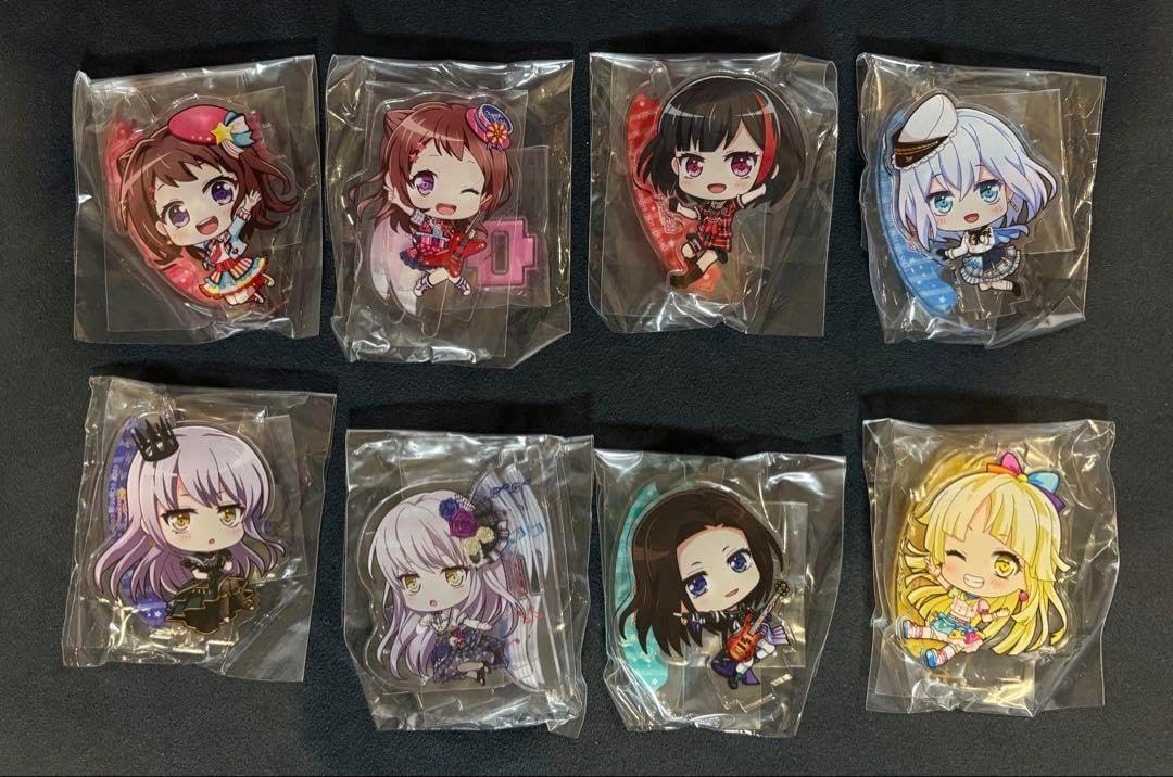 バンドリ　アクリルスタンドセット！ Z/X -Zillions of enemy X- Z/X iDOL Project GALAXi LiVE HOP